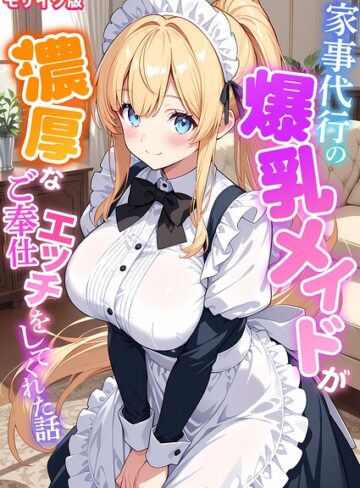 StudioSR|家事代行の爆乳メイドが濃厚なご奉仕エッチをしてくれた話 モザイク版-フルカラー ★評価